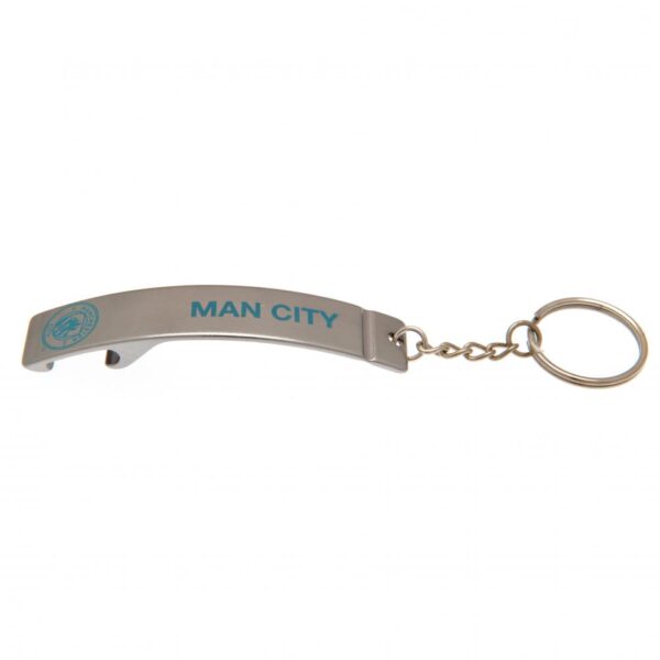 Manchester City FC Sleek Bottle Opener Keyring