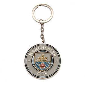 Manchester City FC Crest Keyring