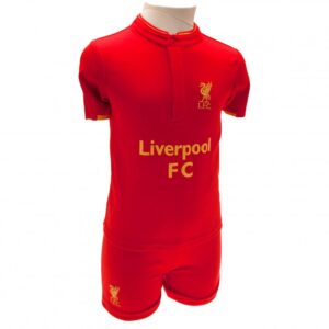 Liverpool FC Shirt & Short Set 12/18 mths GD