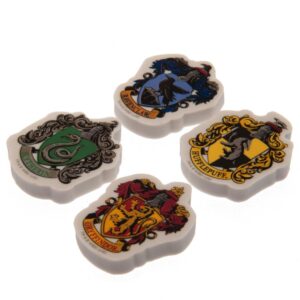 Harry Potter 4pk Eraser Set