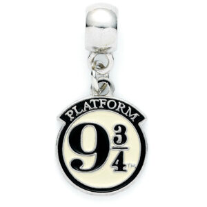 Harry Potter Silver Plated Charm 9 & 3 Quarters