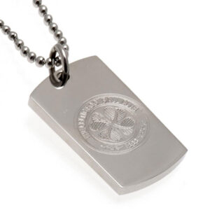 Celtic FC Engraved Dog Tag & Chain