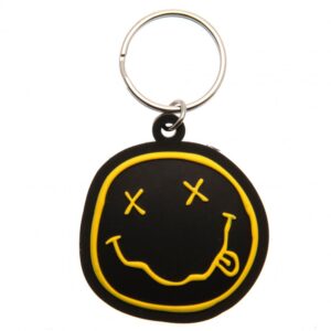 Nirvana PVC Keyring