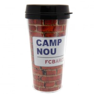 FC Barcelona Street Sign Travel Mug