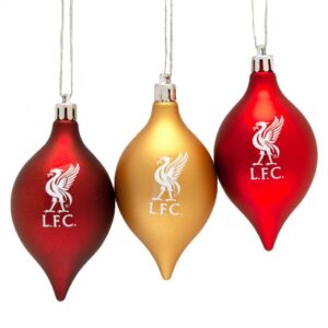 Liverpool FC 3pk Vintage Baubles