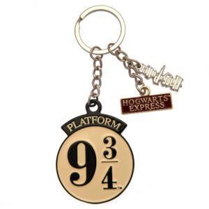 Harry Potter 3 Charm Keyring 9 & 3 Quarters