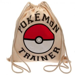 Pokemon Canvas Drawstring Bag