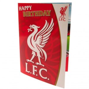 Liverpool FC Musical Birthday Card