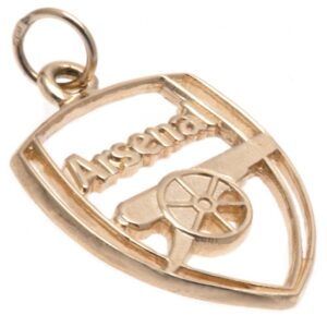 Arsenal FC 9ct Gold Pendant Crest