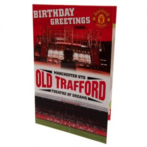 Manchester United FC Pop-Up Birthday Card