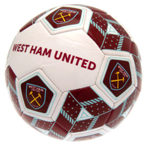 West Ham United FC Hex Size 3 Football