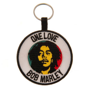 Bob Marley Woven Keyring