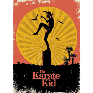 The Karate Kid Poster Sunset 132