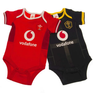 Wales RU 2 Pack Bodysuit 6/9 mths SP